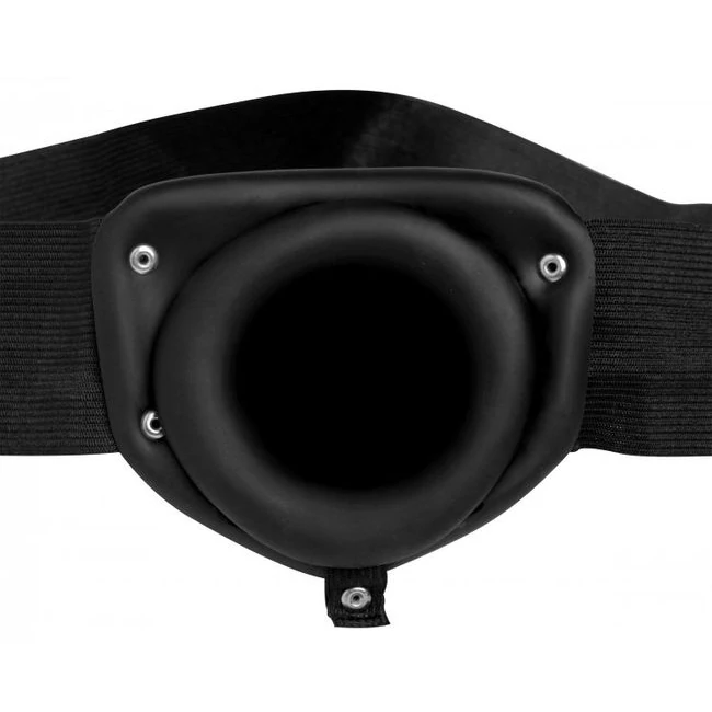 Master Series Pumper Hollow Inflatable Strap on - Size & Fit