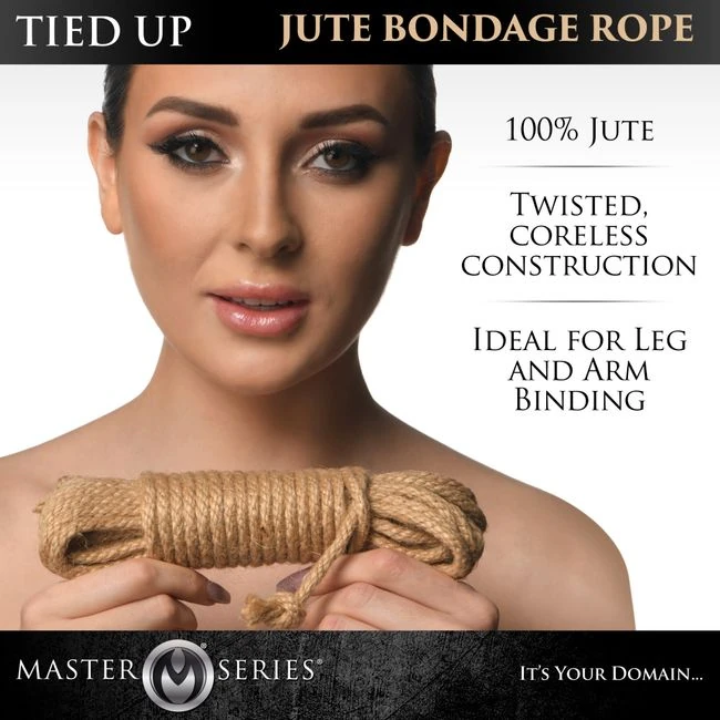 Master Series Tied Up Jute Bondage Rope - Build & Design Features