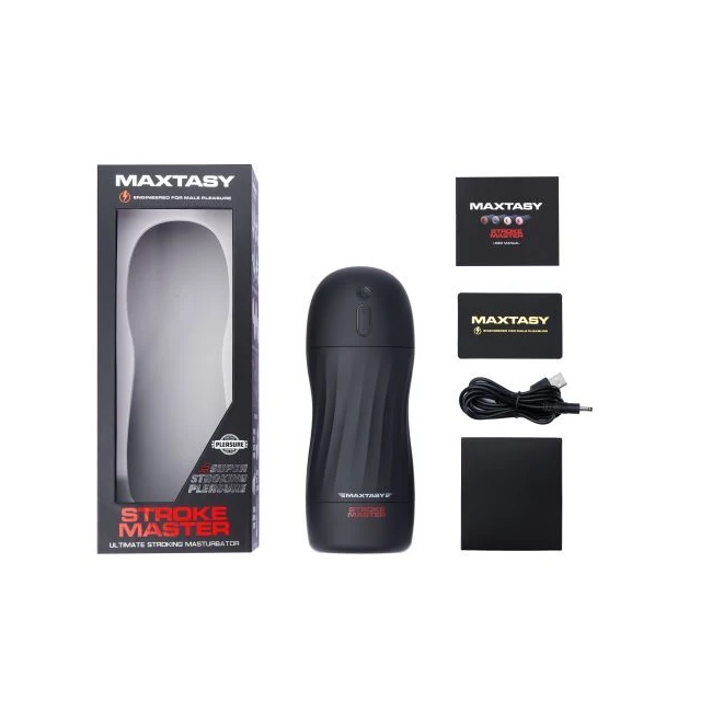 Maxtasy Stroke Master Caramel - Materials & Dimensions