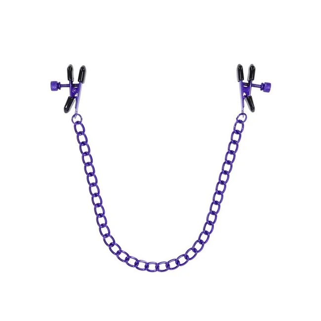 Merci Chained Up Violet - Material Feel