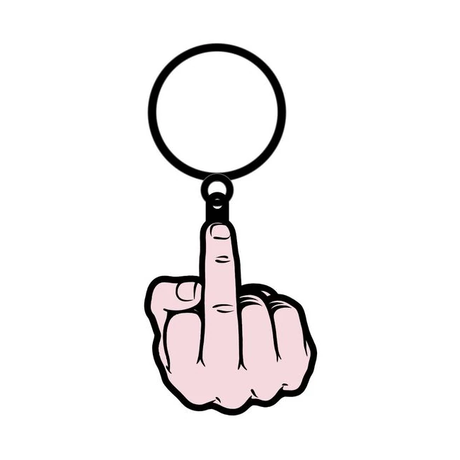 Middle Finger Keychain - Hardware & Fasteners