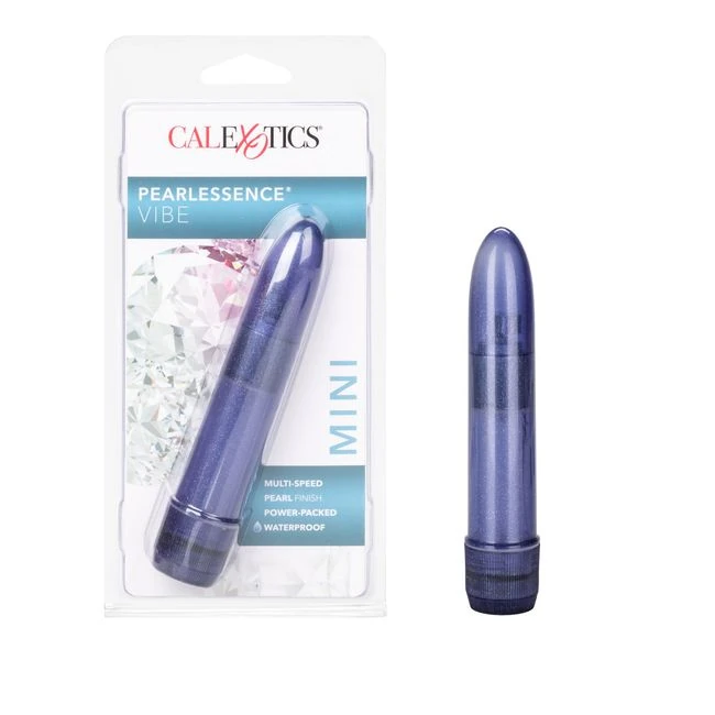 Mini Pearlessence Lake Blue 4.5 - Mini Pearlessence Lake Blue 4.5" Vibrator