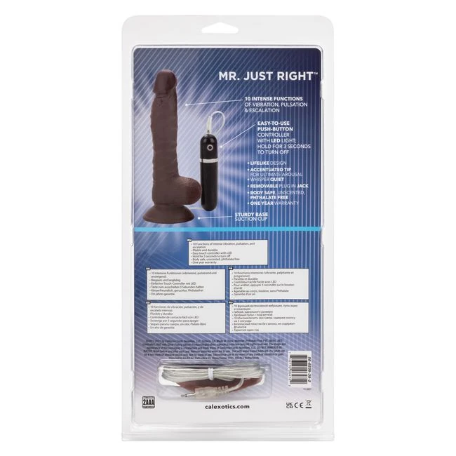 Mr Just Right Elite Eight Brown - Vibration Modes and Features