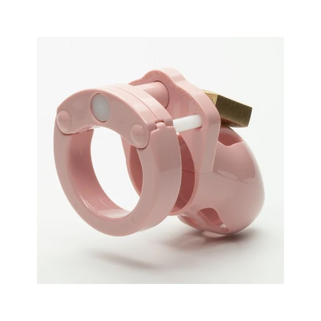 Mr. Stubb Kit 1.75in Pink Cock Cage - Secure Locking Mechanism