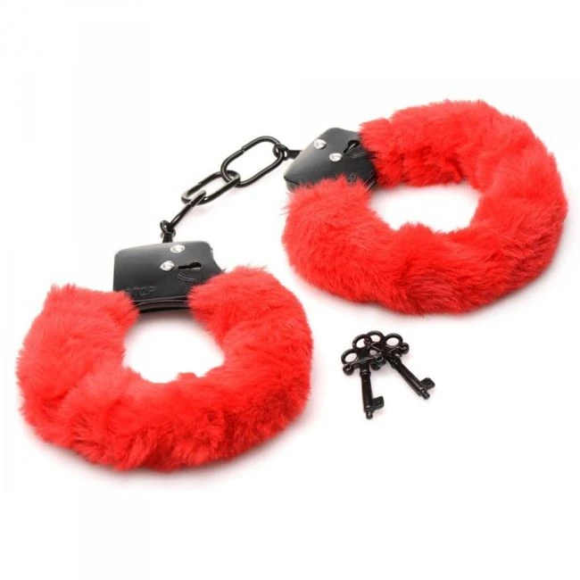 Ms Cuffed in Fur Handcuffs - Hardware & Fasteners