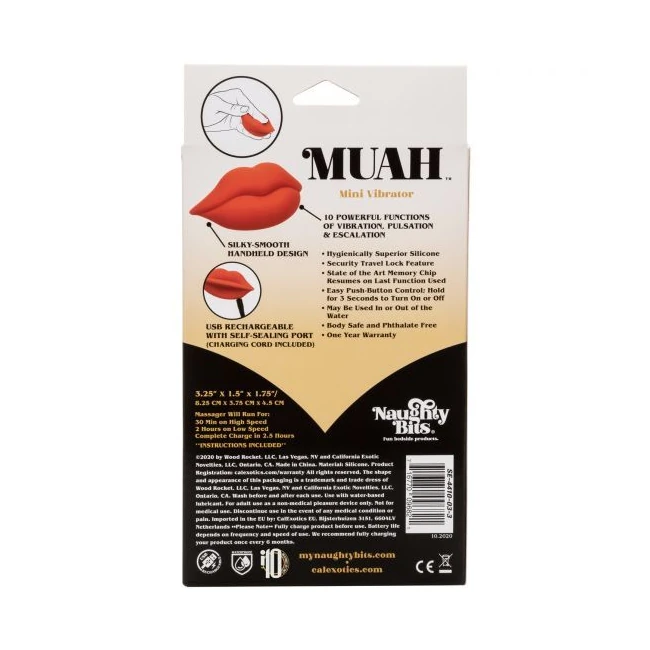 Naughty Bits Muah - Vibration Modes and Sensations