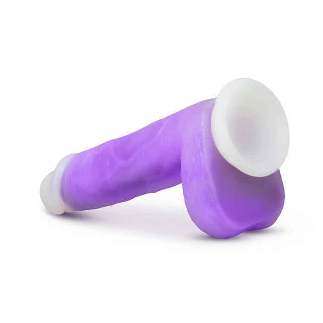 Neo Elite Encore 8 Vibrating Dildo Purple " - Power & Performance