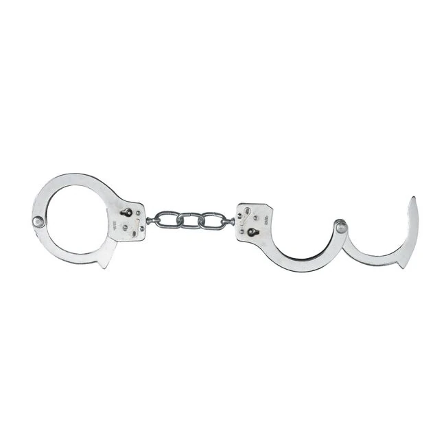 Nickle Single Lock Handcuffs - Hardware & Fasteners