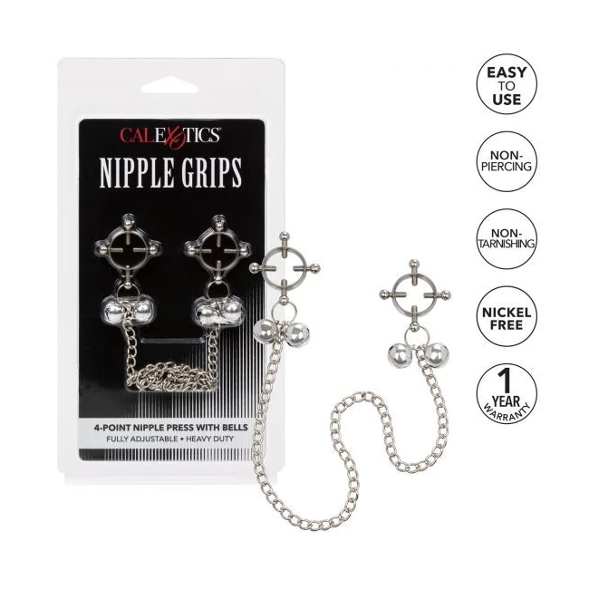 Nipple Grips 4-point Nipple Press W/ Bells - Specifications