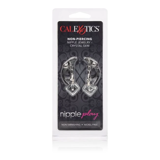 Nipple Play Non Piercing Nipple Jewelry Crystal Gem - Specifications
