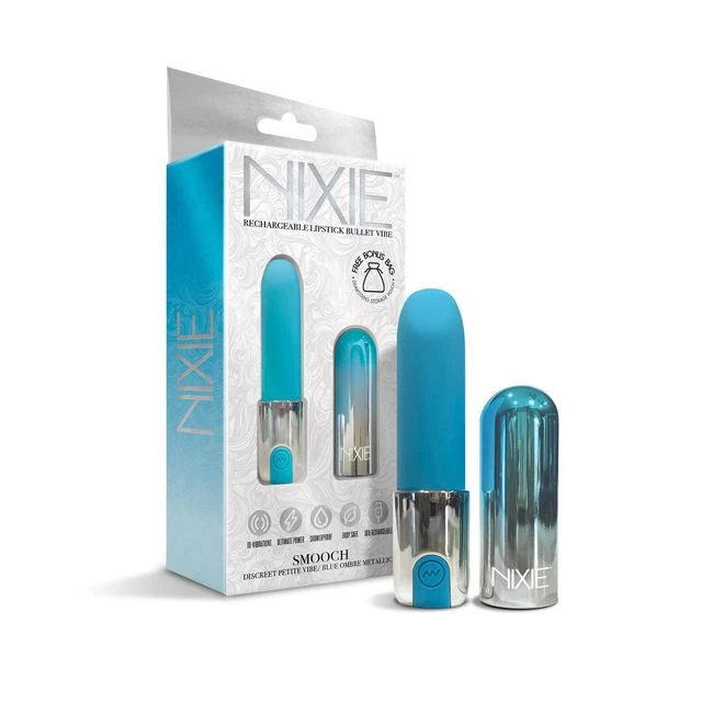 Nixie Lipstick Vibrator Blue Ombre - How It Feels