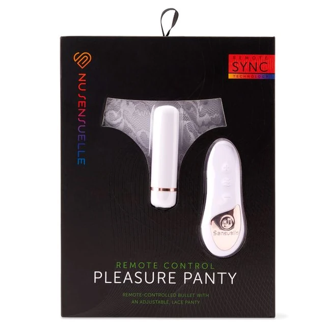 Nu Sensuelle Pleasure Panty Bullet W/remote Control 15 Function - - Vibration Modes and Features