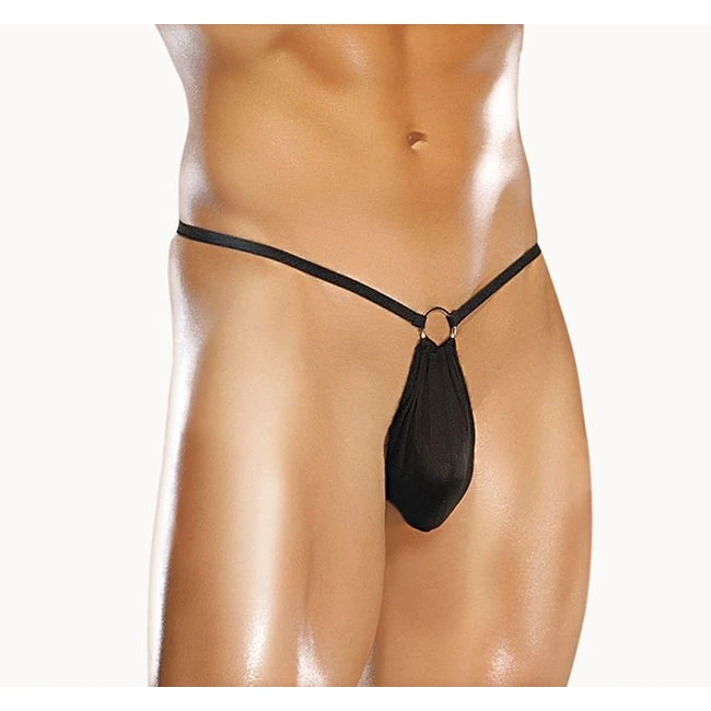 Nylon/spandex G-string W/front Ring O/s - Build & Quality