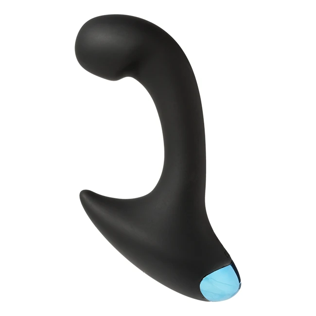 Optimale P-curve Silicone Remote Rechargeable Black - Shape & Texture