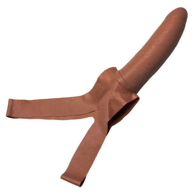 Original Accommodator Latex Dong Brown - Material & Feel
