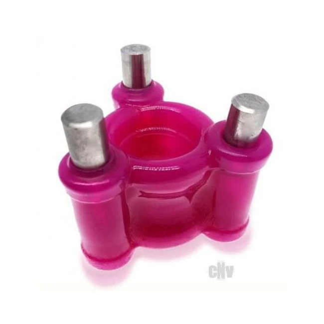 Oxballs Heavy Squeeze Weighted Squeeze Ballstretcher With 3 Stainless Steel Weights - Hardware & Fasteners