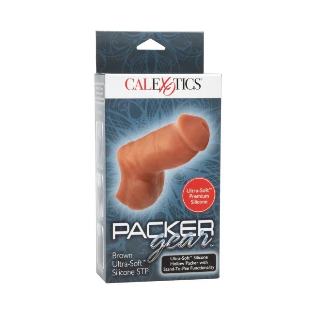 Packer Gear 5in Ultra Soft Silicone Stp Brown - Material Feel & Safety