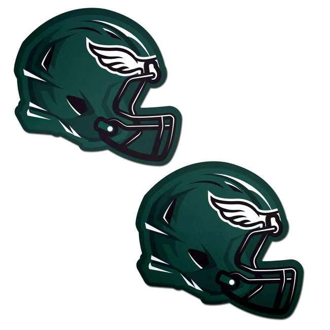 Pastease Philly Eagles Football Helmets Pasties (go Eagles!!) - Celebrate Your Team Spirit with Philadelphia Eagles Pasties