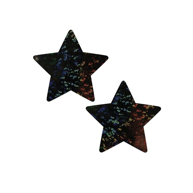Pastease Star Black Disco Ball Fuller Coverage - Fabric & Feel