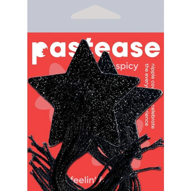 Pastease Star Tassel Black - Design Details