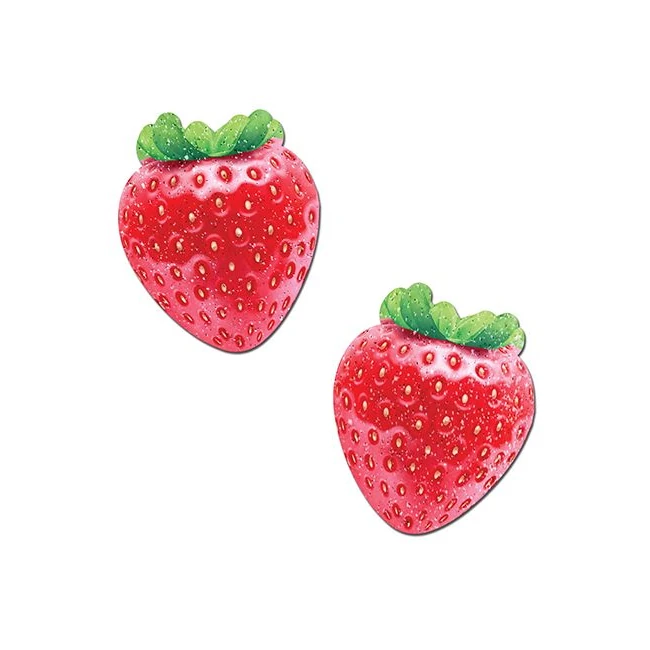 Pastease Strawberry Sparkly Red & Juicy Berry - Fabric & Feel