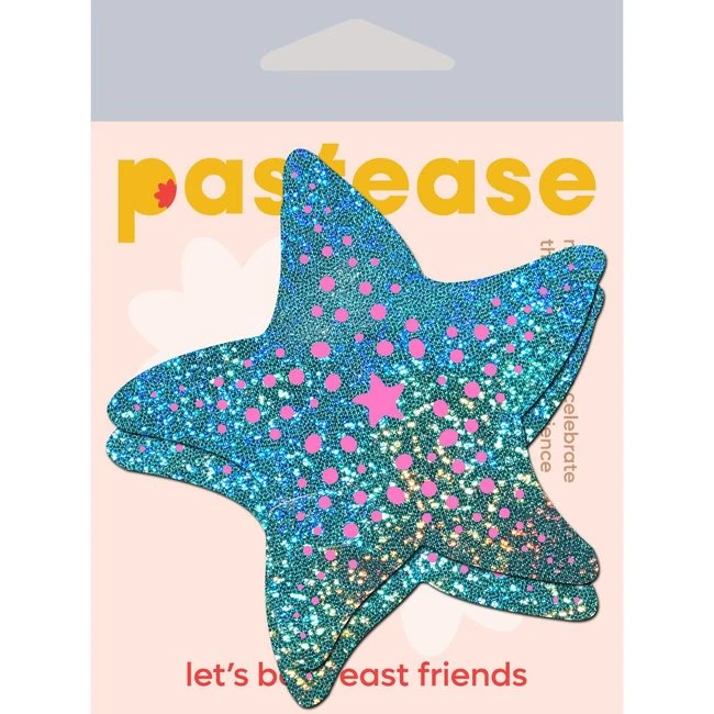 Pastease Twinkling Aqua & Pink Starfish - Fit & Sizing