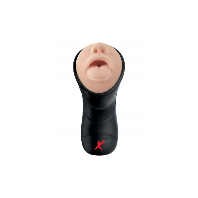 Pdx Elite Deep Throat Vibrating Stroker - Shape & Texture