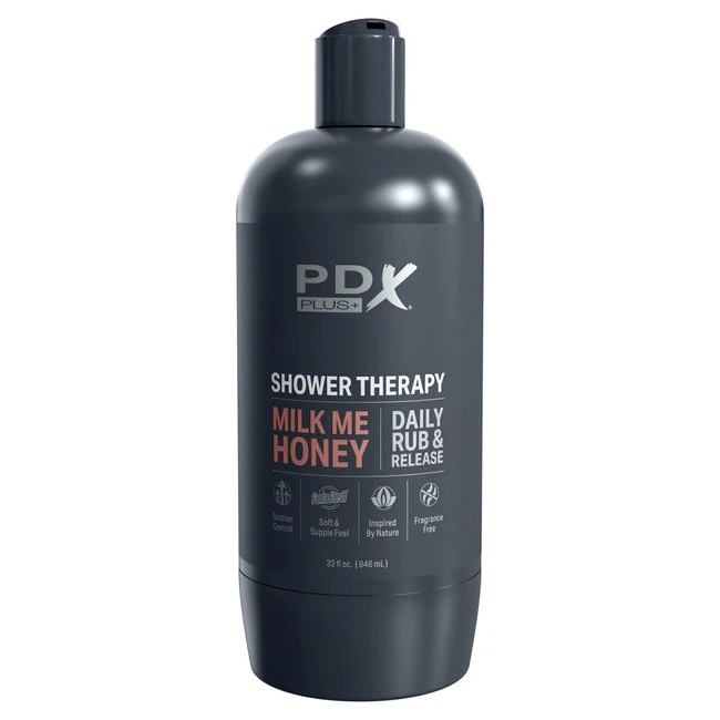 Pdx Shower Therapy Milk Me Honey Tan - Internal Texture and Stimulation