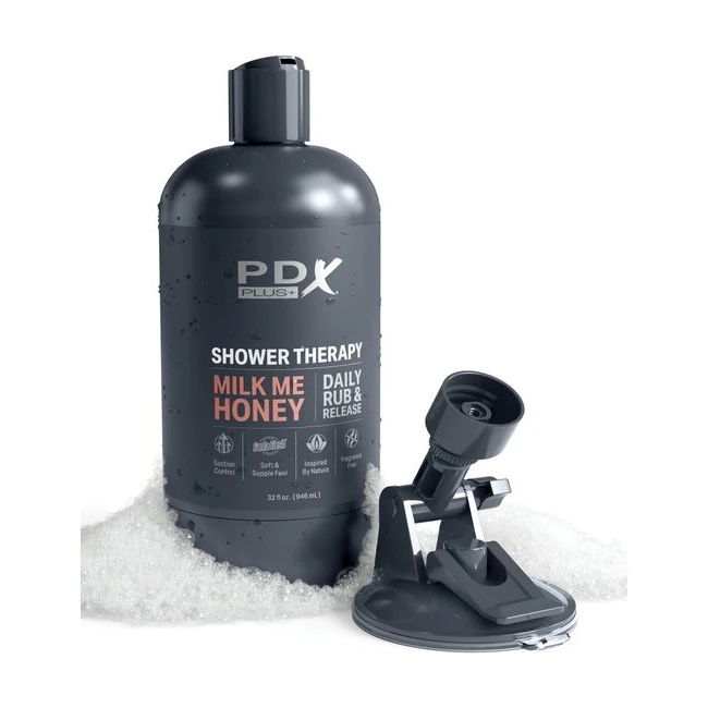 Pdx Shower Therapy Milk Me Honey Tan - Grip, Control, and Hands-Free Play