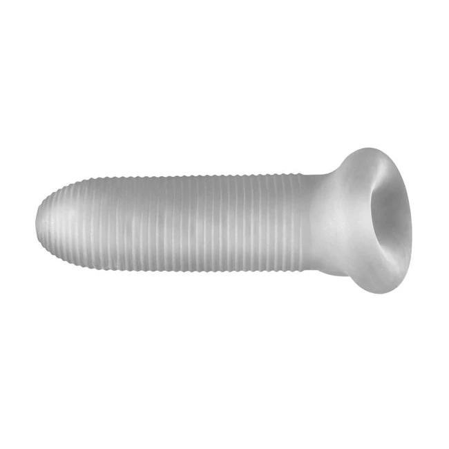 Perfect Fit Fat Boy Micro Ribbed Sheath 5.5in Clear - Overview