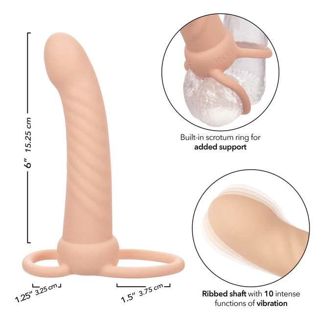 Performance Maxx Ribbed Dual Penetrator - Specifications & Features