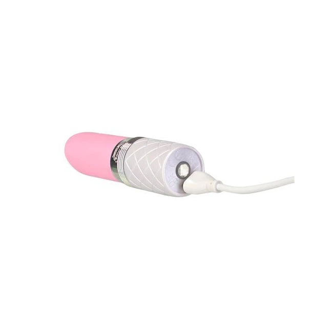 Pillow Talk Lusty Flickering Massager W/ Crystal Pink - Additional Features