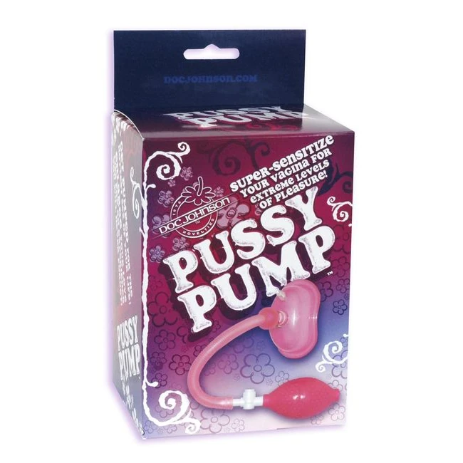 Pink Pussy Pump - Shape & Texture