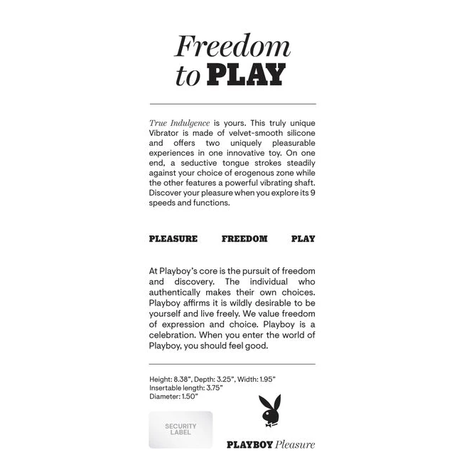 Playboy True Indulgence - Power & Performance