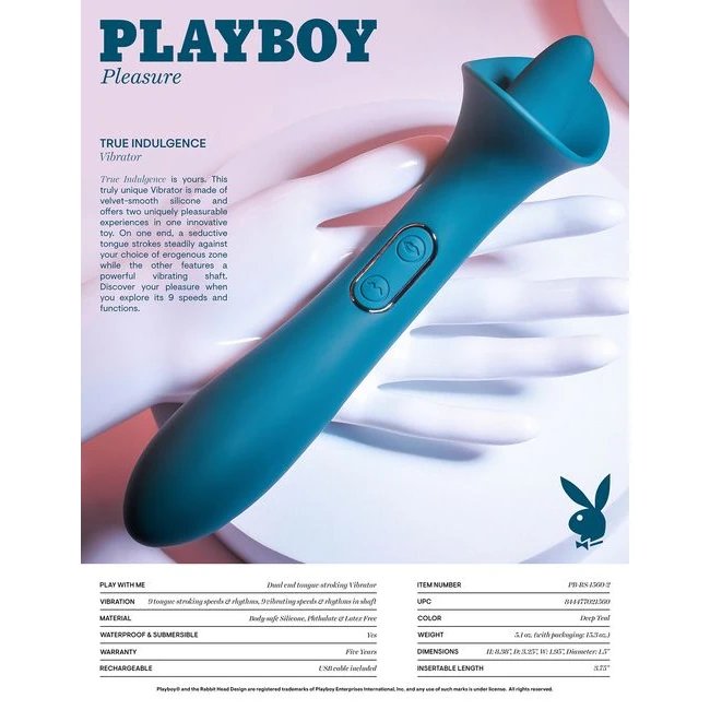 Playboy True Indulgence - Materials & Specifications