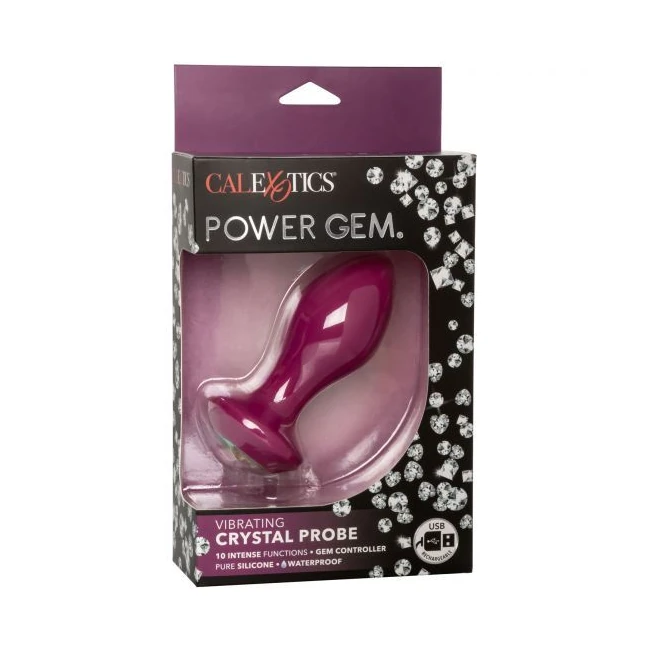 Power Gem Vibrating Crystal Probe- Purple - How It Feels