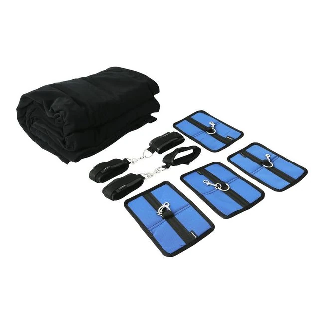 Premium Sportsheet Queen Size Bondage Bed System - Hardware & Fasteners