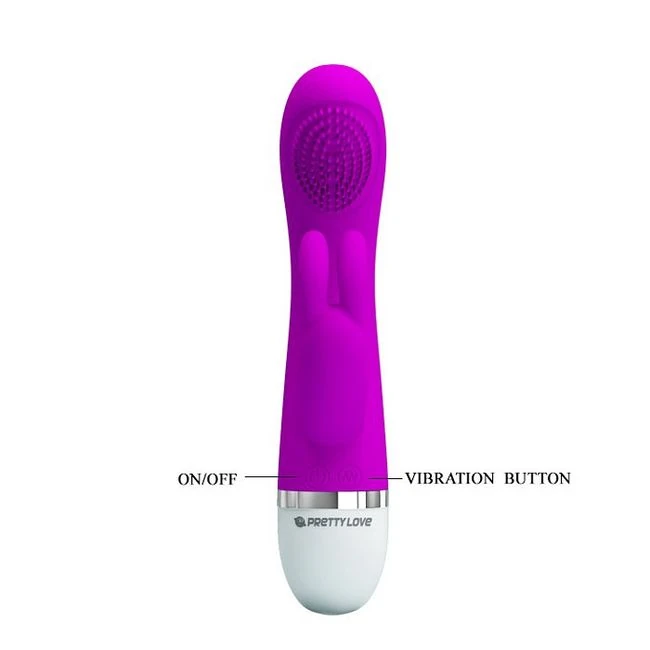 Pretty Love Christ Rabbit Vibrator Silicone Purple - Specifications