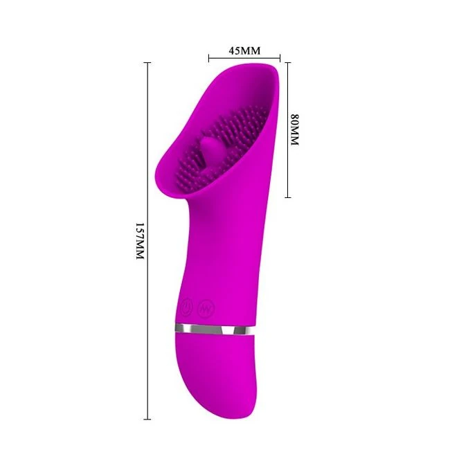 Pretty Love Rudolf Clitoral Stimulator Silicone Purple - Materials and Design