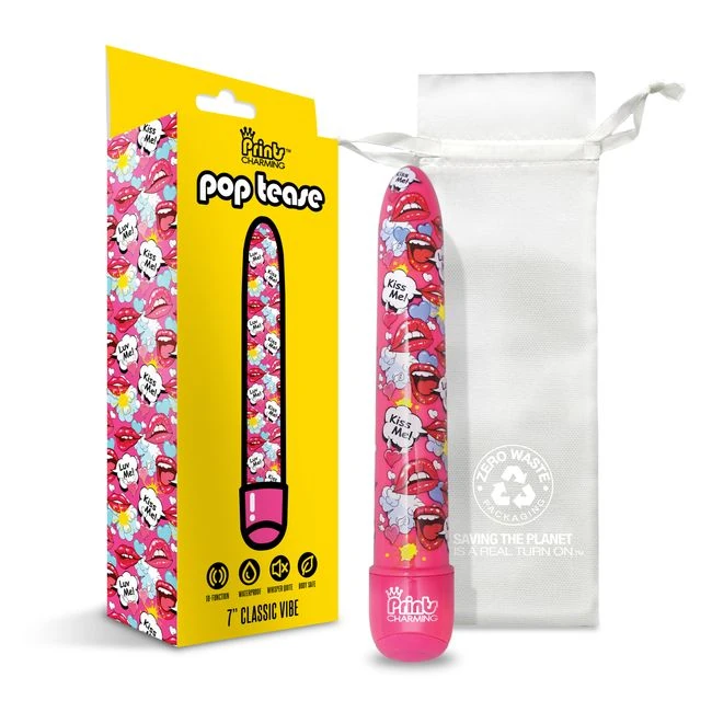 Prints Charming Pop Tease 7in Vibe Kiss Pink - How It Feels