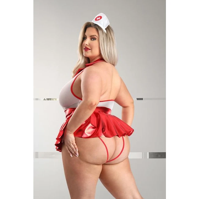 Pulse Check Nurse Costume - Fabric & Feel