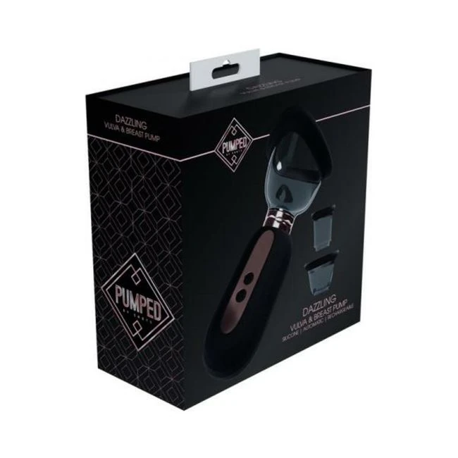 Pumped Dazzling Automatic Rechargeable Vulva & Breast Pump - Key Details