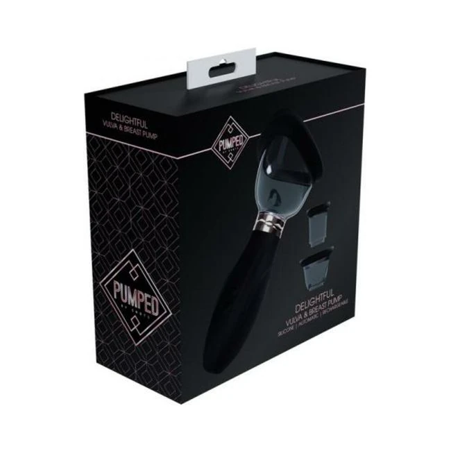 Pumped Delightful Automatic Rechargeable Vulva & Breast Pump - Key Features