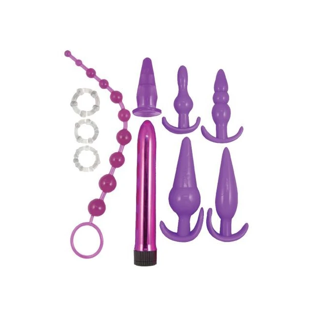 Purple Elite Collection Anal Play Kit Purple - Overview