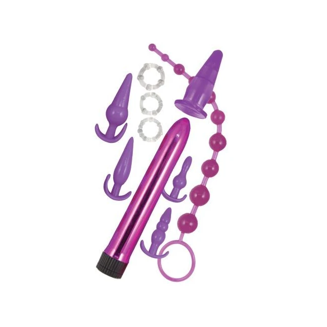 Purple Elite Collection Anal Play Kit Purple - How It Feels