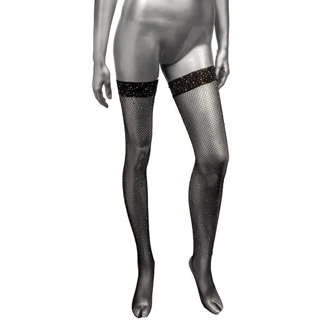 Radiance Plus Size Thigh High Stockings - Build & Quality