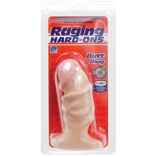 Raging Hard Ons Butt Plug Lg Cd - Material & Safety