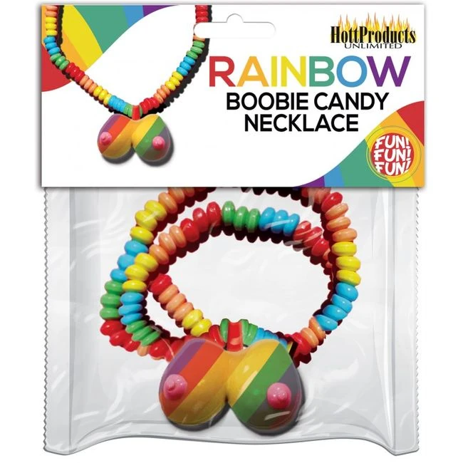 Rainbow Boobie Candy Necklace - Overview