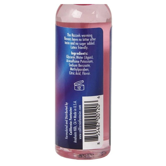 Razzels Wild Watermelon 2.5 Oz - Experience the Sensation of Razzels Wild Watermelon Warming Lubricant