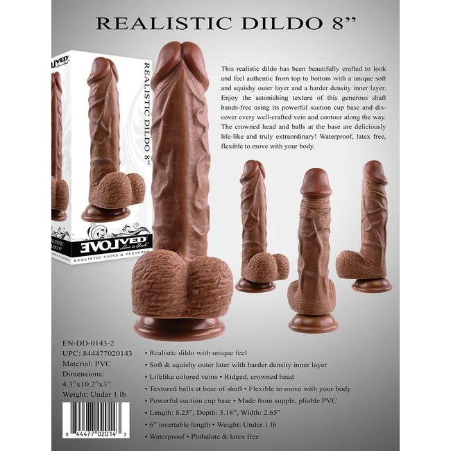 Realistic Dong 8 Dark " - Material Feel